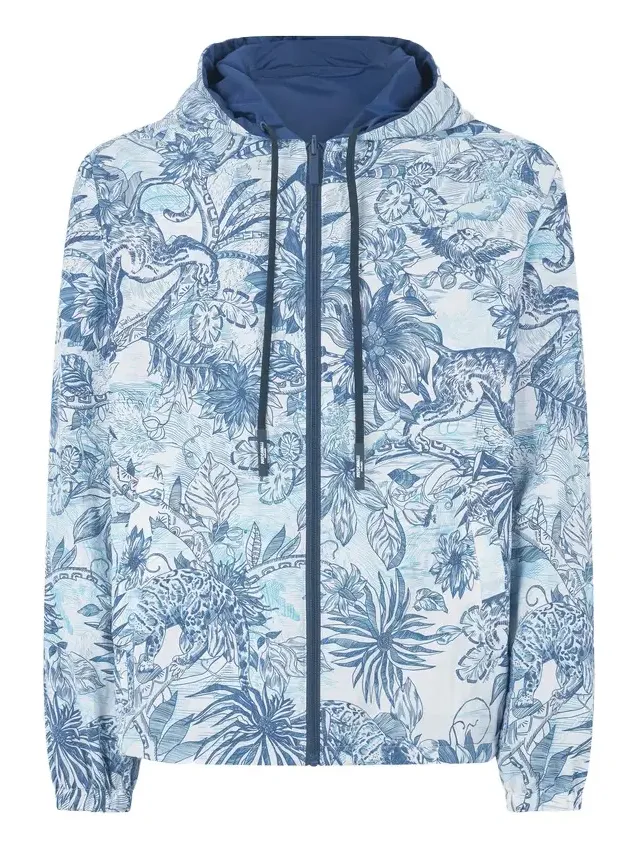 Roberto Cavalli Reversible Hooded Sweatshirt