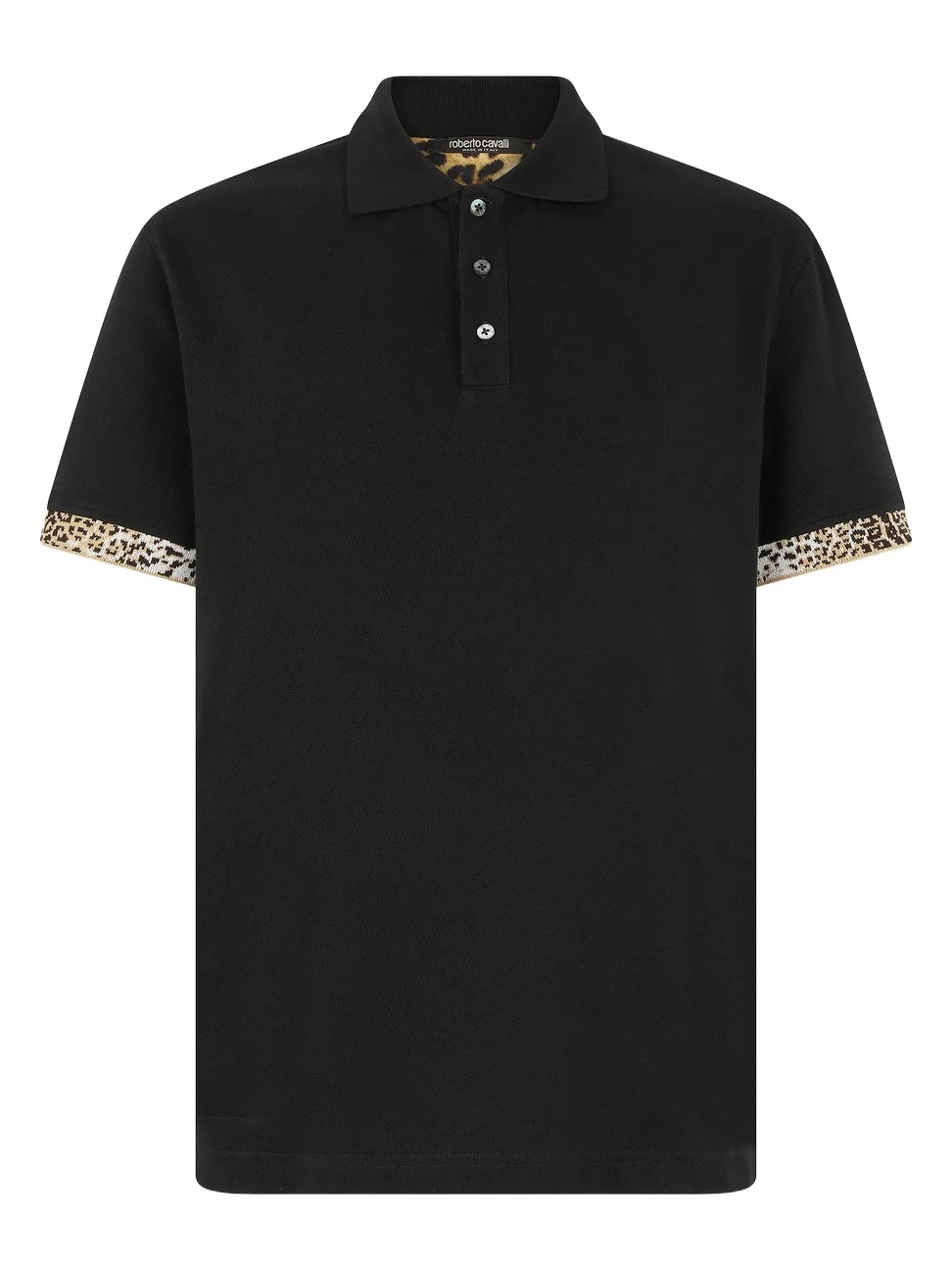Polo With Jaguar Skin Details Polo With Jaguar Skin Details
