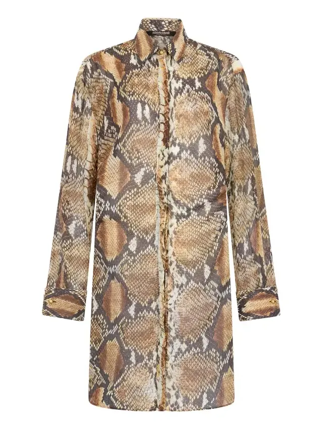 Python Print Shirt Dress