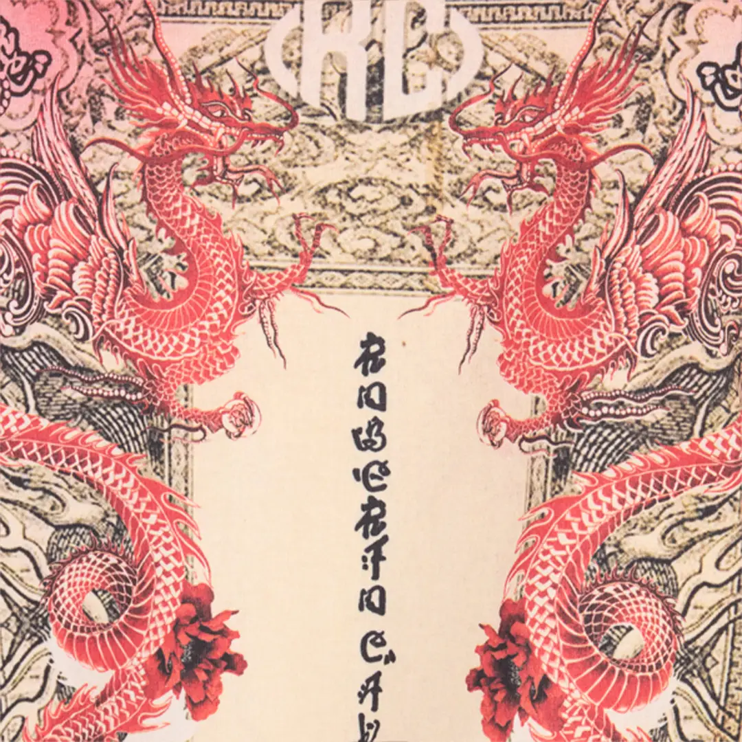 Roberto Cavalli Mottled Effect T-Shirt With Dragons And Logo | Thumbnail 4