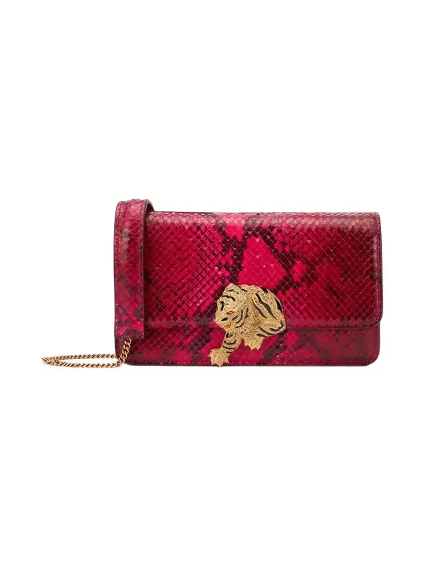 Python And Tiger-Print Bag Python And Tiger-Print Bag