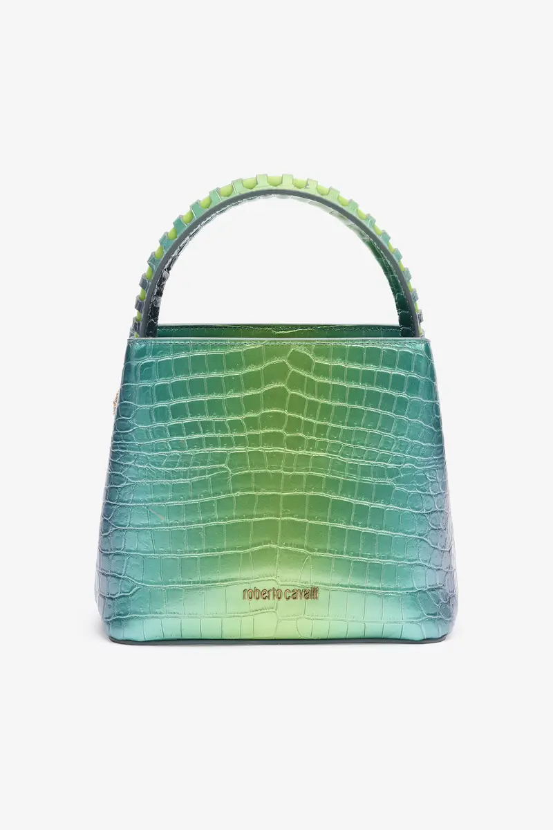 Roberto Cavalli Roar Bag With Crocodile Print | Thumbnail 3 Roberto Cavalli Roar Bag With Crocodile Print | Thumbnail 3