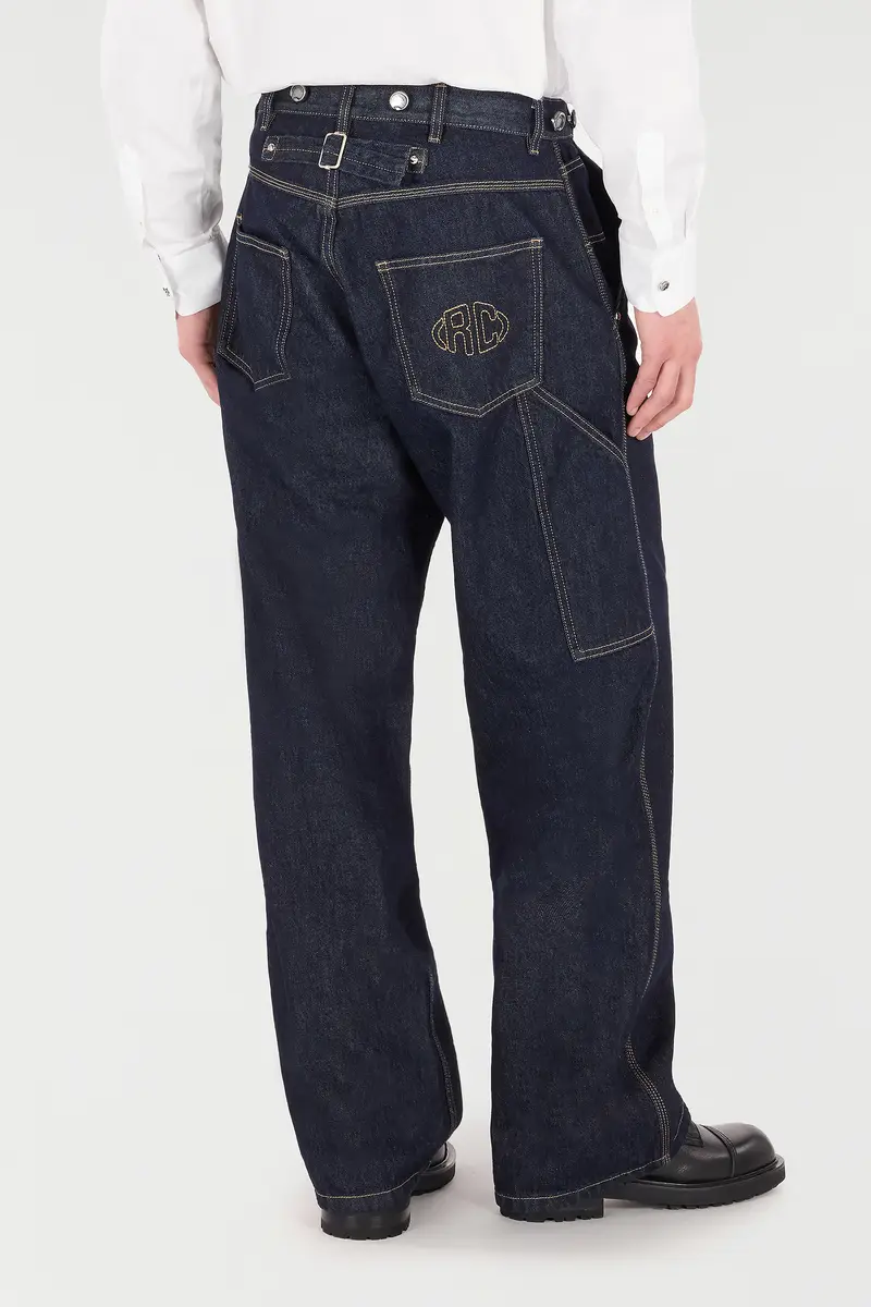Roberto Cavalli Jeans With Loose Leg And RC Monogram | Thumbnail 3