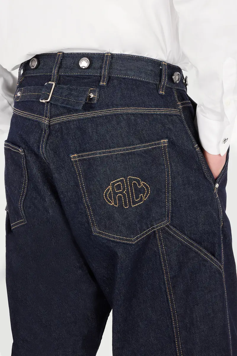 Roberto Cavalli Jeans With Loose Leg And RC Monogram | Thumbnail 4