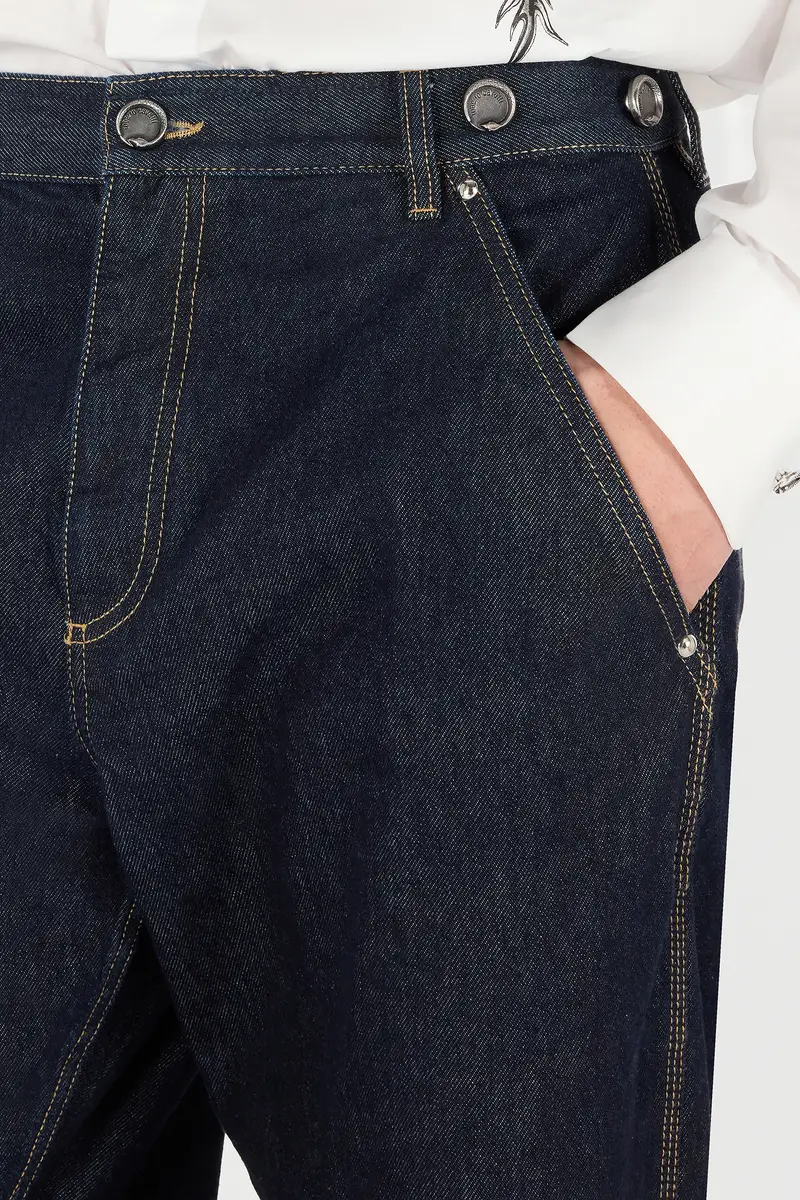 Roberto Cavalli Jeans With Loose Leg And RC Monogram | Thumbnail 5
