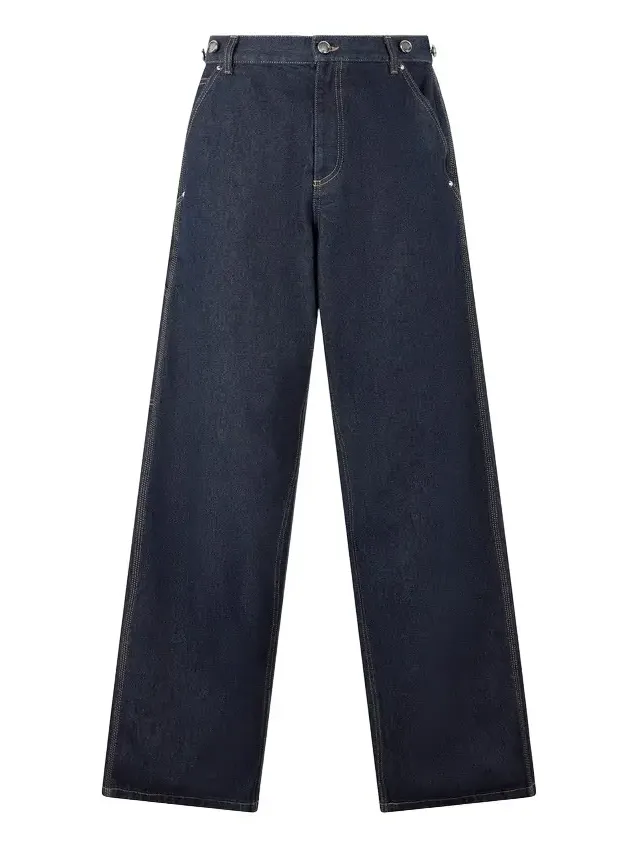 Jeans With Loose Leg And RC Monogram Jeans With Loose Leg And RC Monogram