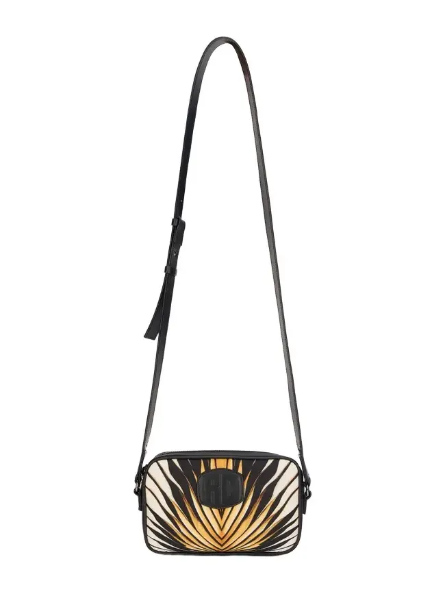 Camera Bag With Ray Of Gold Print Camera Bag With Ray Of Gold Print