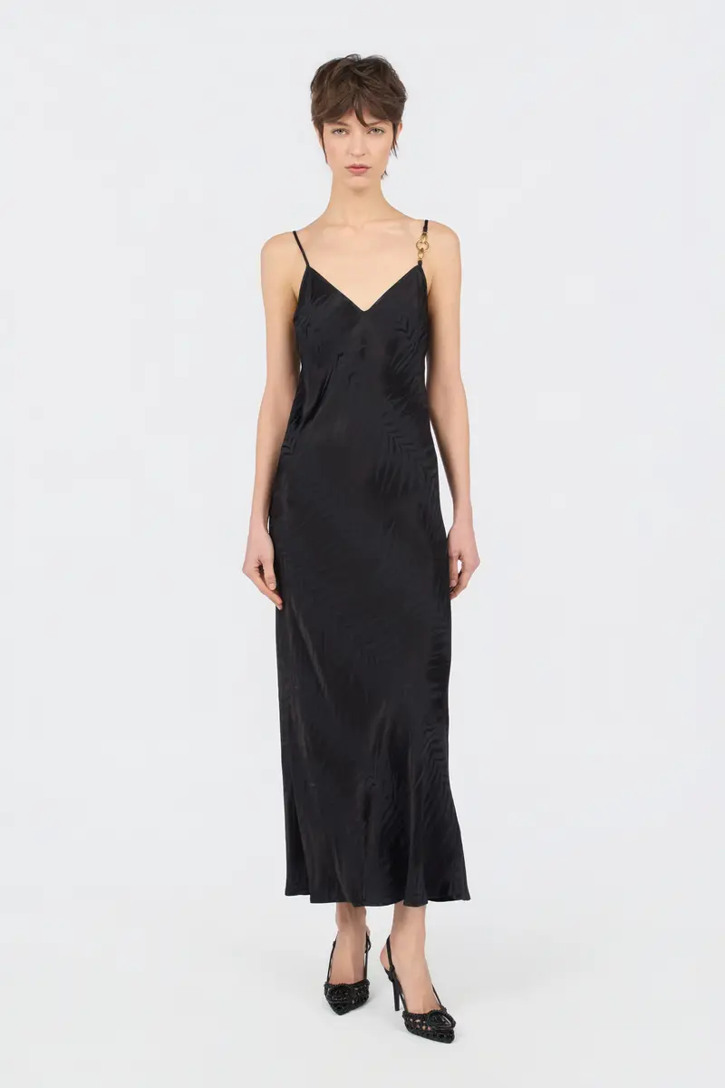 Roberto Cavalli Natural Barb Print Midi Dress | Thumbnail 2 Roberto Cavalli Natural Barb Print Midi Dress | Thumbnail 2