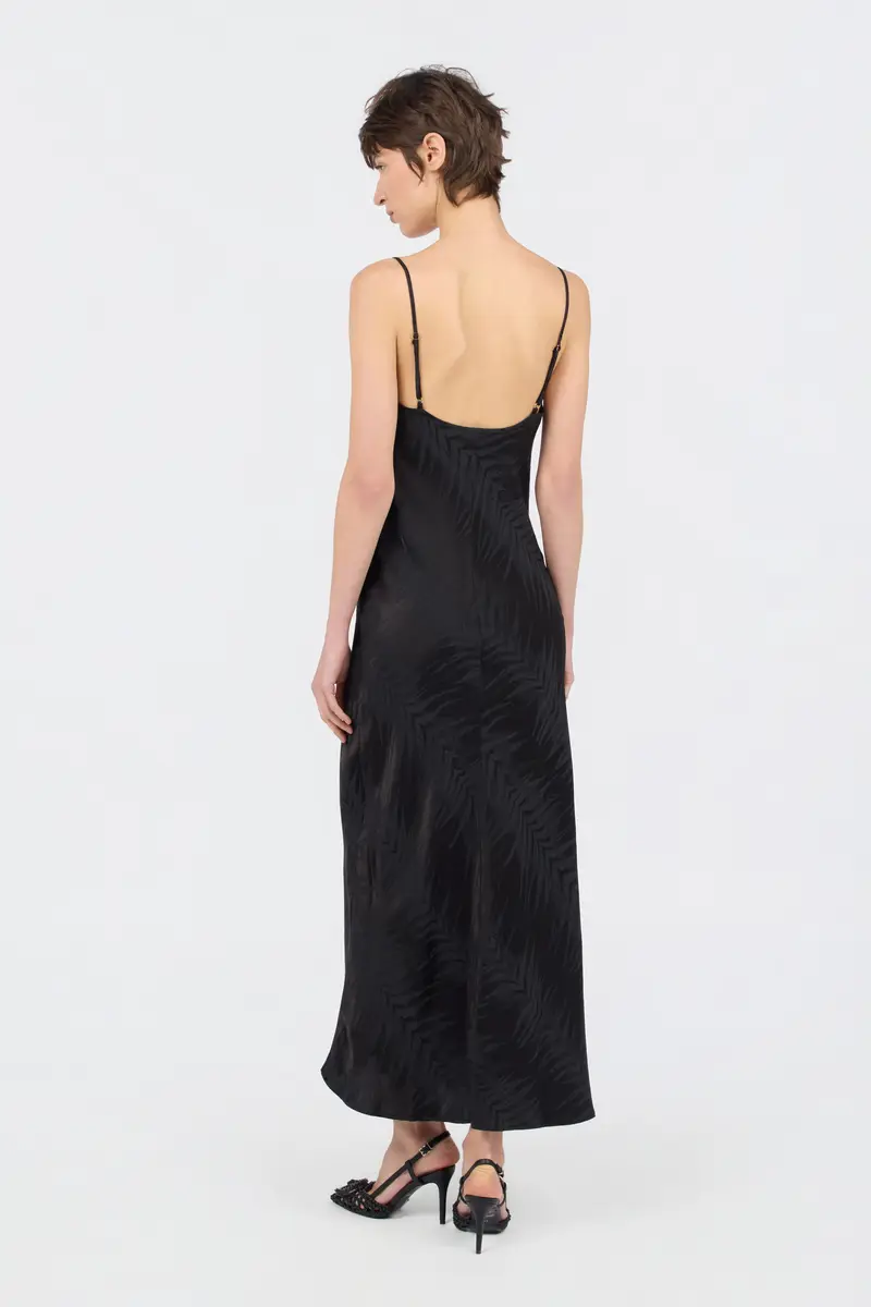 Roberto Cavalli Natural Barb Print Midi Dress | Thumbnail 3 Roberto Cavalli Natural Barb Print Midi Dress | Thumbnail 3