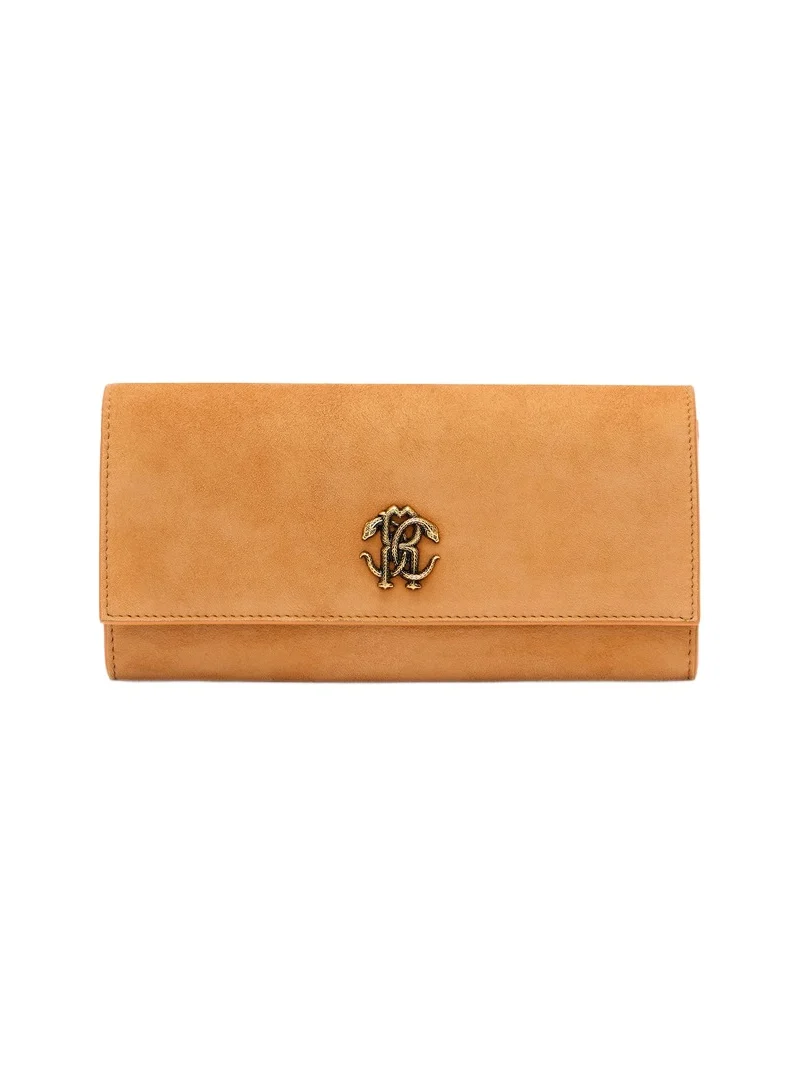 Roberto Cavalli Suede Wallet