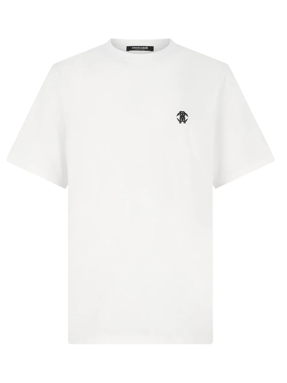 T-Shirt With Mirror Snake Monogram T-Shirt With Mirror Snake Monogram