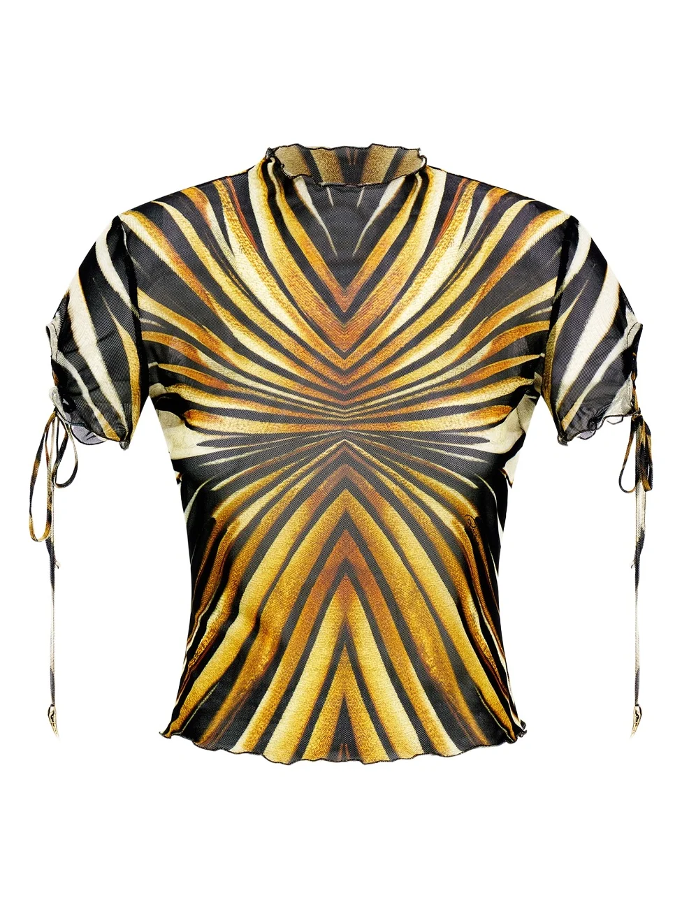 Ray Of Gold Print T-shirt