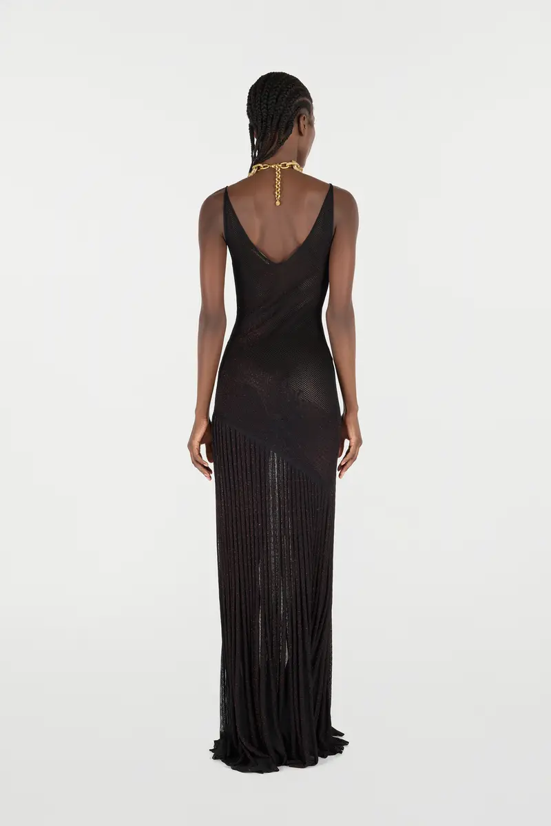 Roberto Cavalli Long Dress With Dragon | Thumbnail 3 Roberto Cavalli Long Dress With Dragon | Thumbnail 3