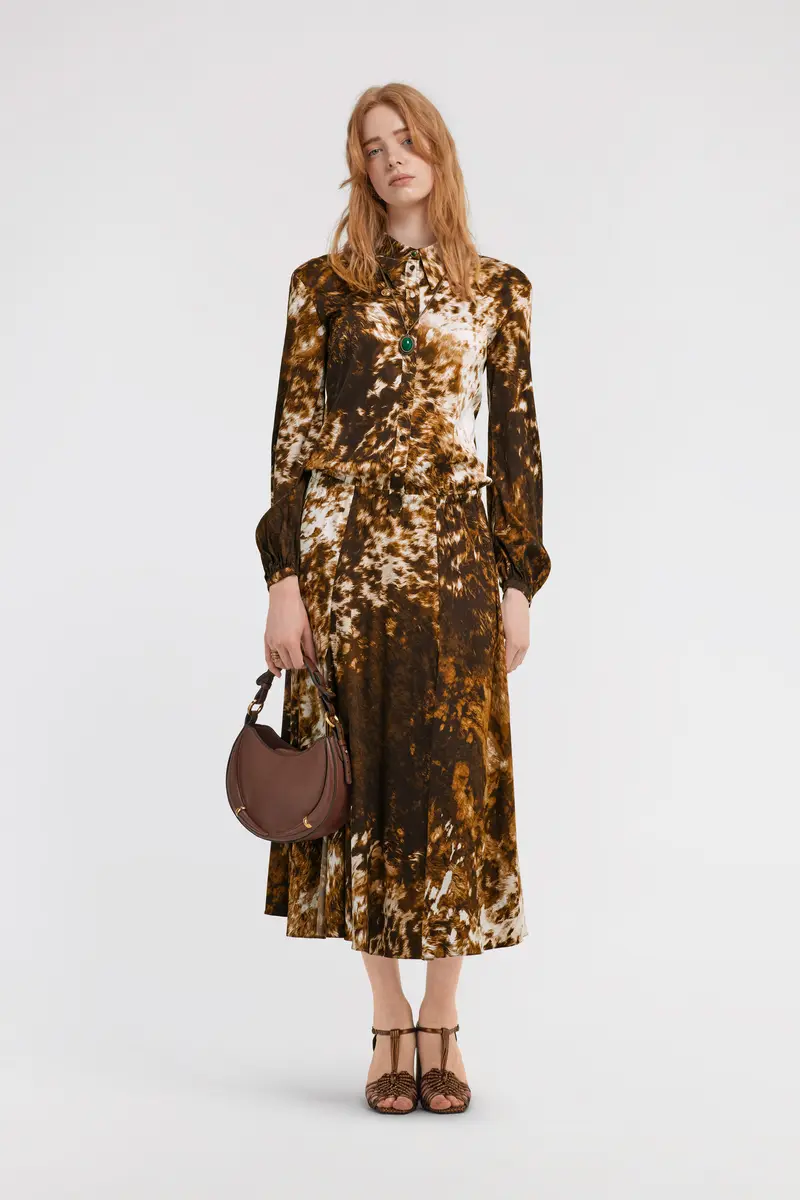 Roberto Cavalli Appaloosa Print Shirt Dress | Thumbnail 5