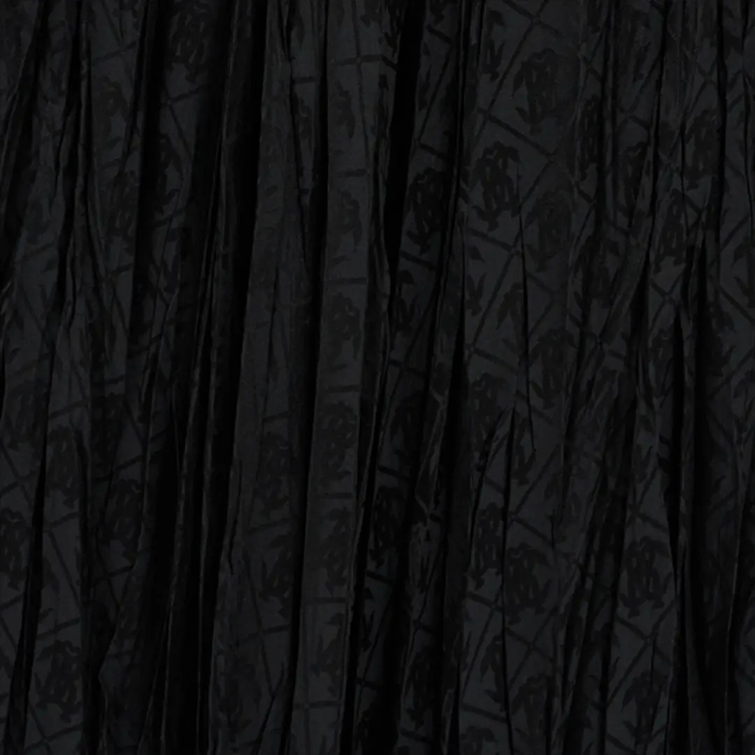 Roberto Cavalli Silk Midi Skirt with Monogram RC | Thumbnail 4 Roberto Cavalli Silk Midi Skirt with Monogram RC | Thumbnail 4