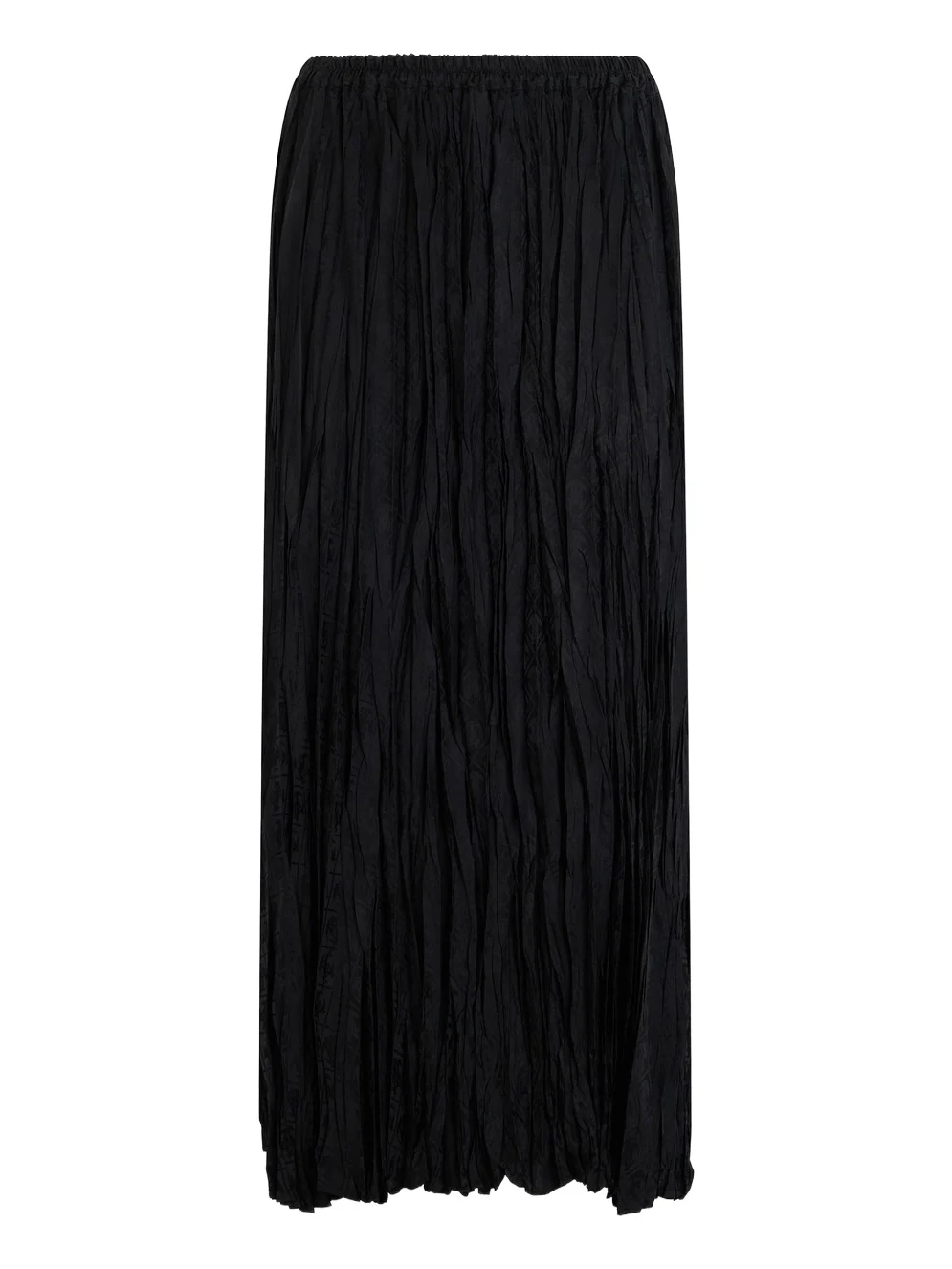 Roberto Cavalli Silk Midi Skirt with Monogram RC