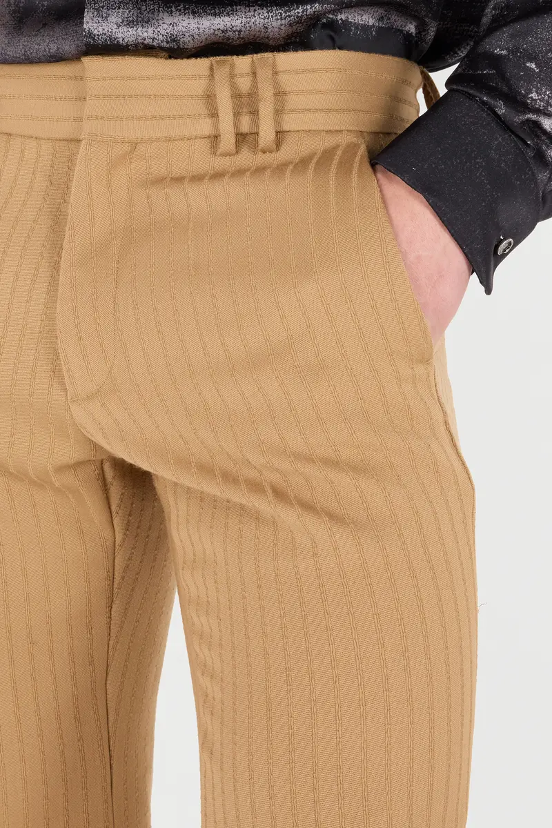 Roberto Cavalli Striped Virgin Wool Pants | Thumbnail 4 Roberto Cavalli Striped Virgin Wool Pants | Thumbnail 4