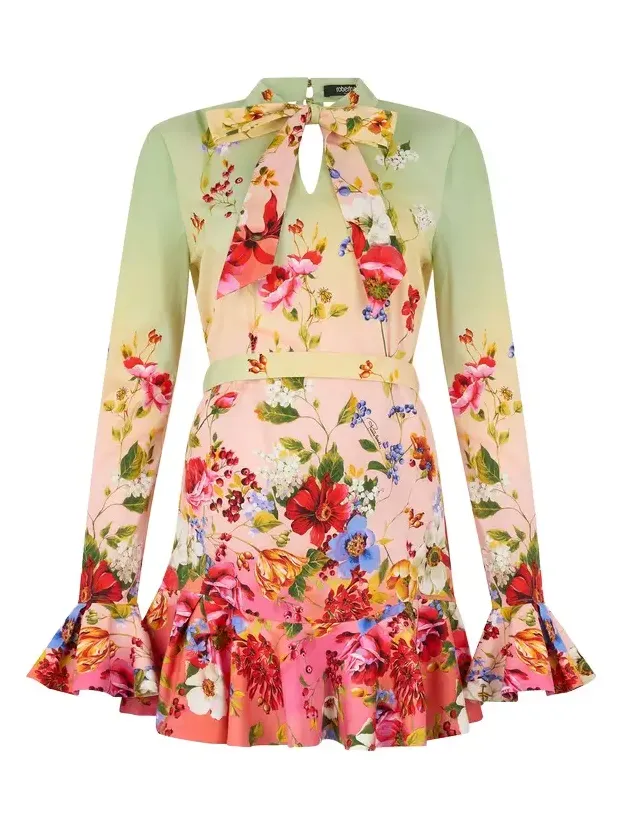 Miami Print Mini Dress Miami Print Mini Dress