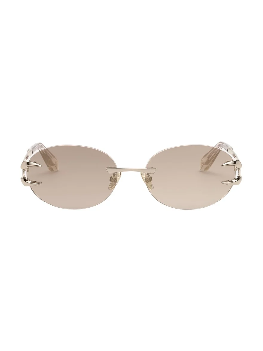 Round shape rimless sunglasses Round shape rimless sunglasses