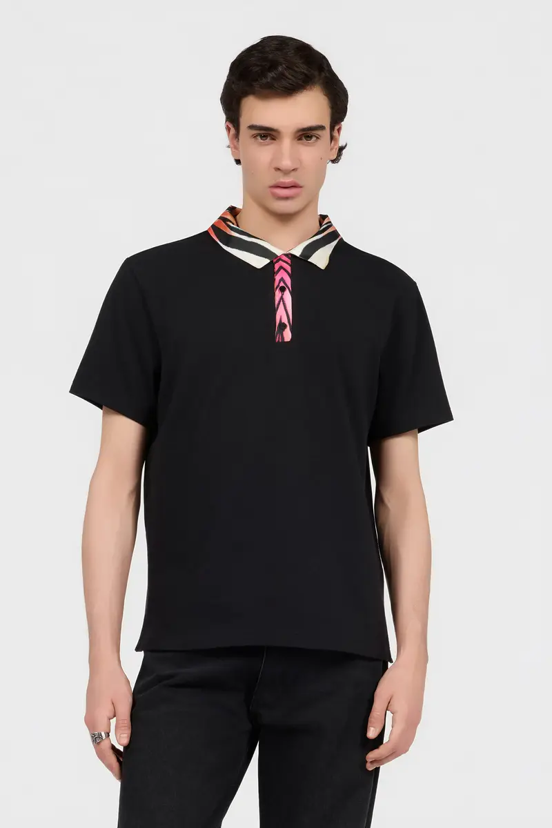 Roberto Cavalli Ray Of Paradise Print Polo | Thumbnail 2 Roberto Cavalli Ray Of Paradise Print Polo | Thumbnail 2