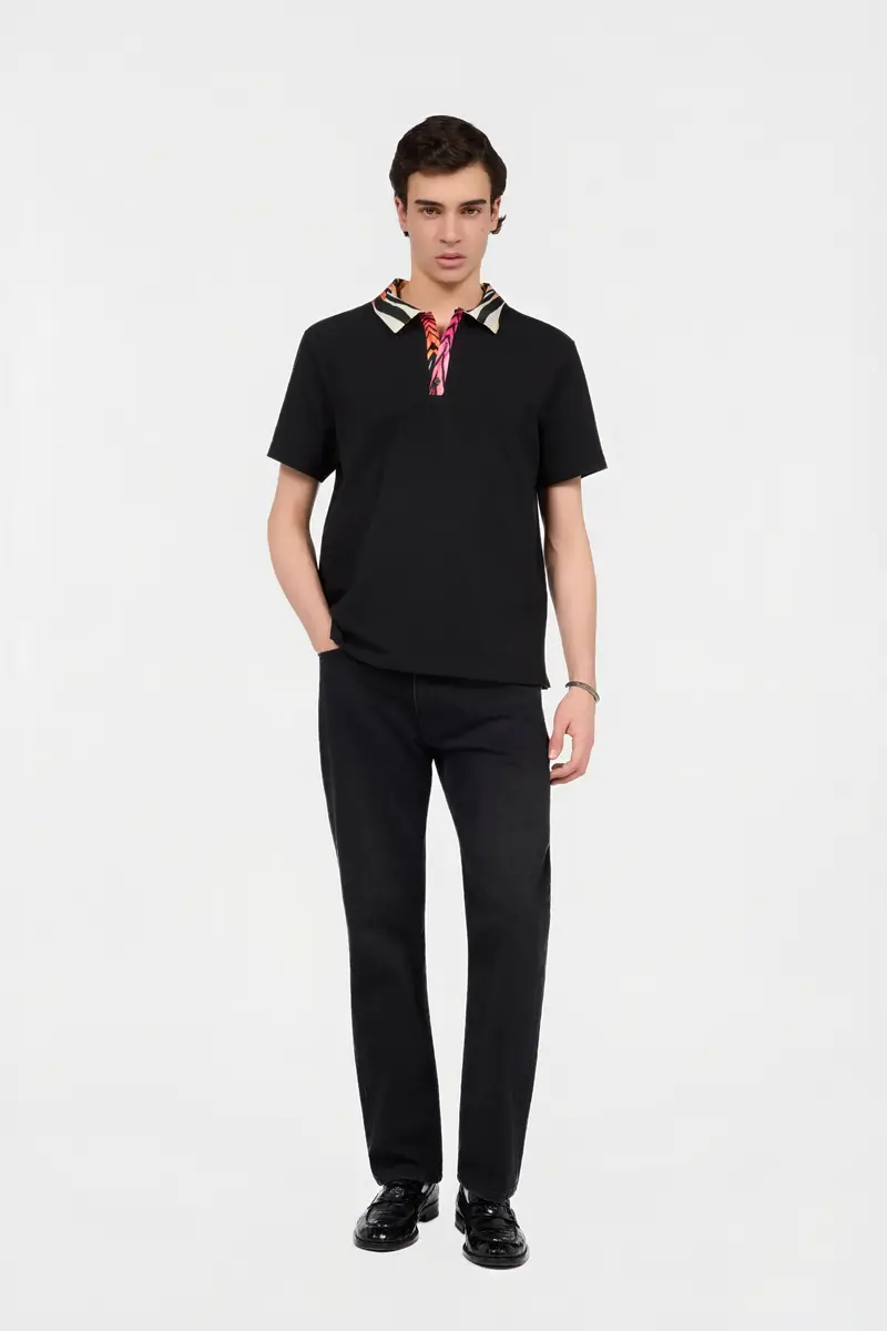 Roberto Cavalli Ray Of Paradise Print Polo | Thumbnail 6 Roberto Cavalli Ray Of Paradise Print Polo | Thumbnail 6