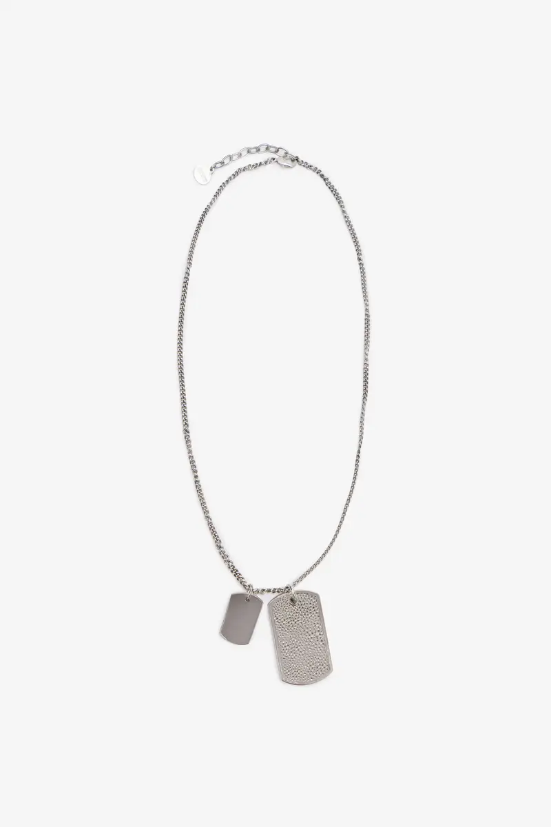 Roberto Cavalli Necklace With Chain And Double Pendant | Thumbnail 3