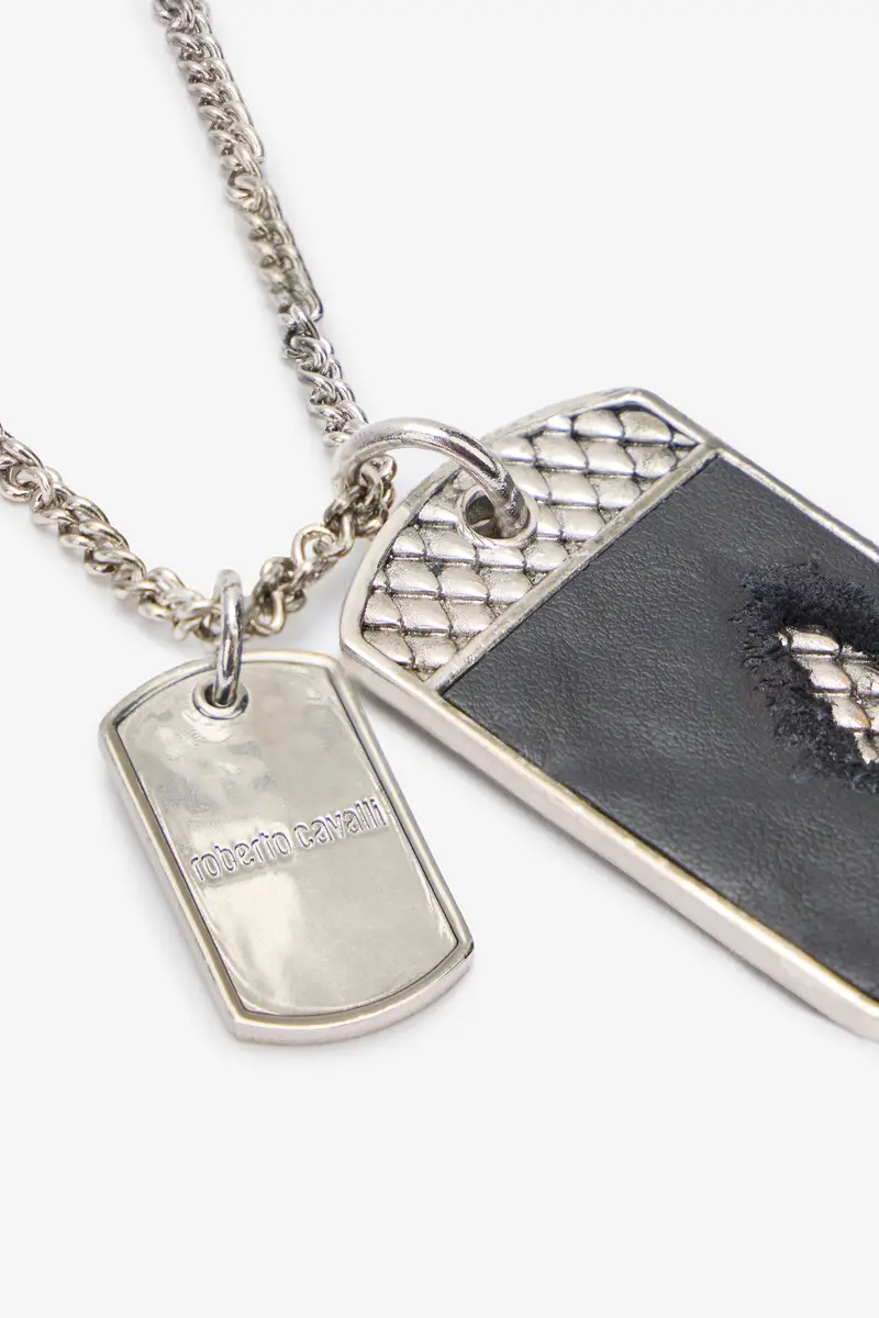 Roberto Cavalli Necklace With Chain And Double Pendant | Thumbnail 5