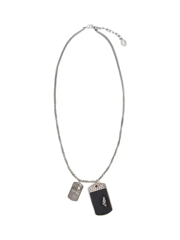 Roberto Cavalli Necklace With Chain And Double Pendant