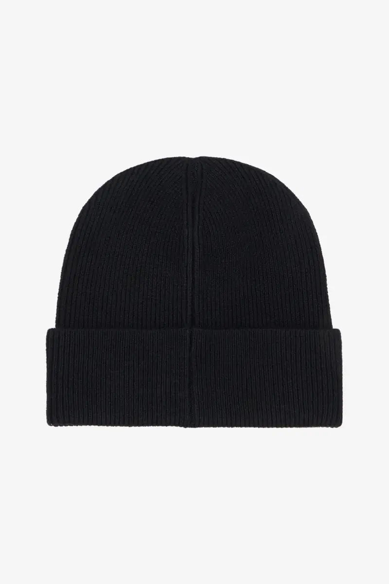 Roberto Cavalli Black Wool Blend Beanie | Thumbnail 2 Roberto Cavalli Black Wool Blend Beanie | Thumbnail 2