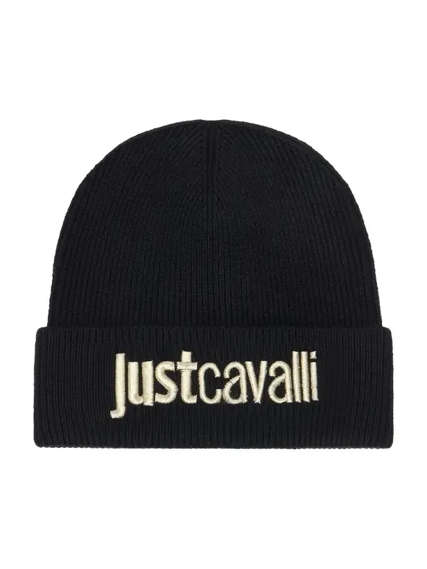 Black Wool Blend Beanie Black Wool Blend Beanie
