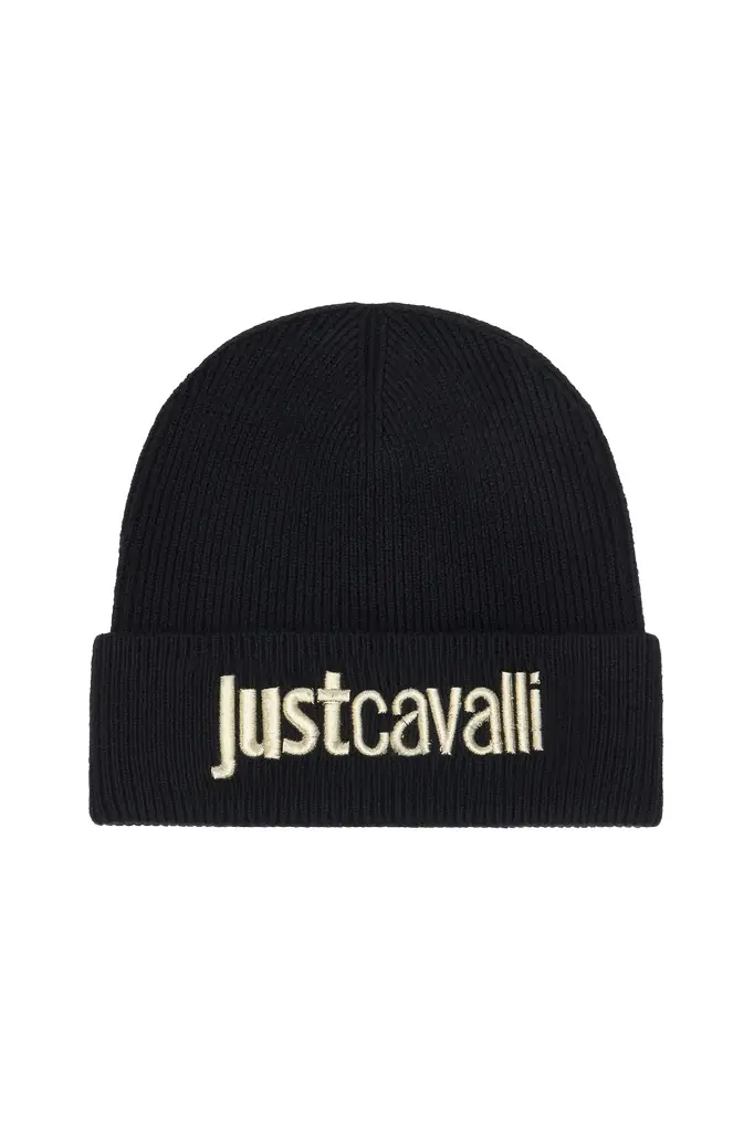 Black Wool Blend Beanie Black Wool Blend Beanie