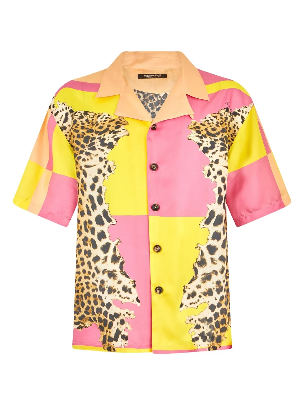 Cavalli Pop Print Silk Shirt Cavalli Pop Print Silk Shirt