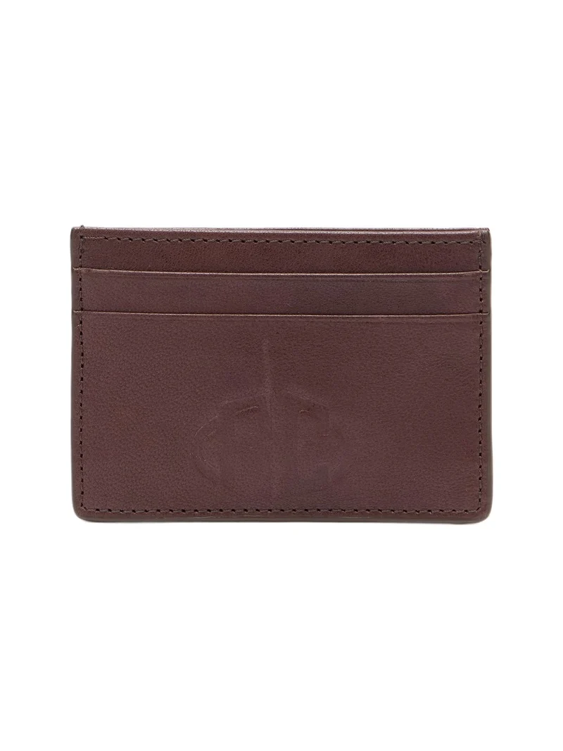 Roberto Cavalli Vintage Leather Flat Card Holder