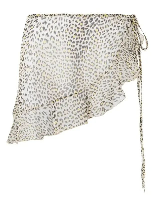 Baby Jaguar Print Silk Pareo Baby Jaguar Print Silk Pareo