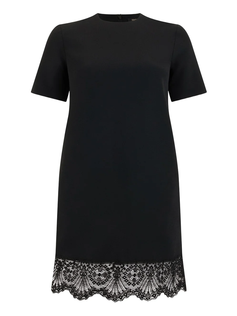 Roberto Cavalli Mini Dress With Lace On The Hem