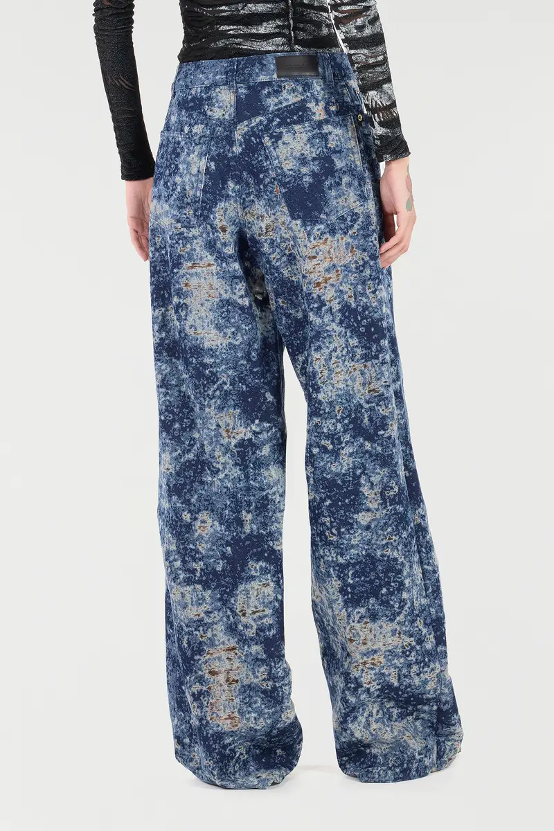 Roberto Cavalli Loose Fit Bleached-Effect Jeans | Thumbnail 3