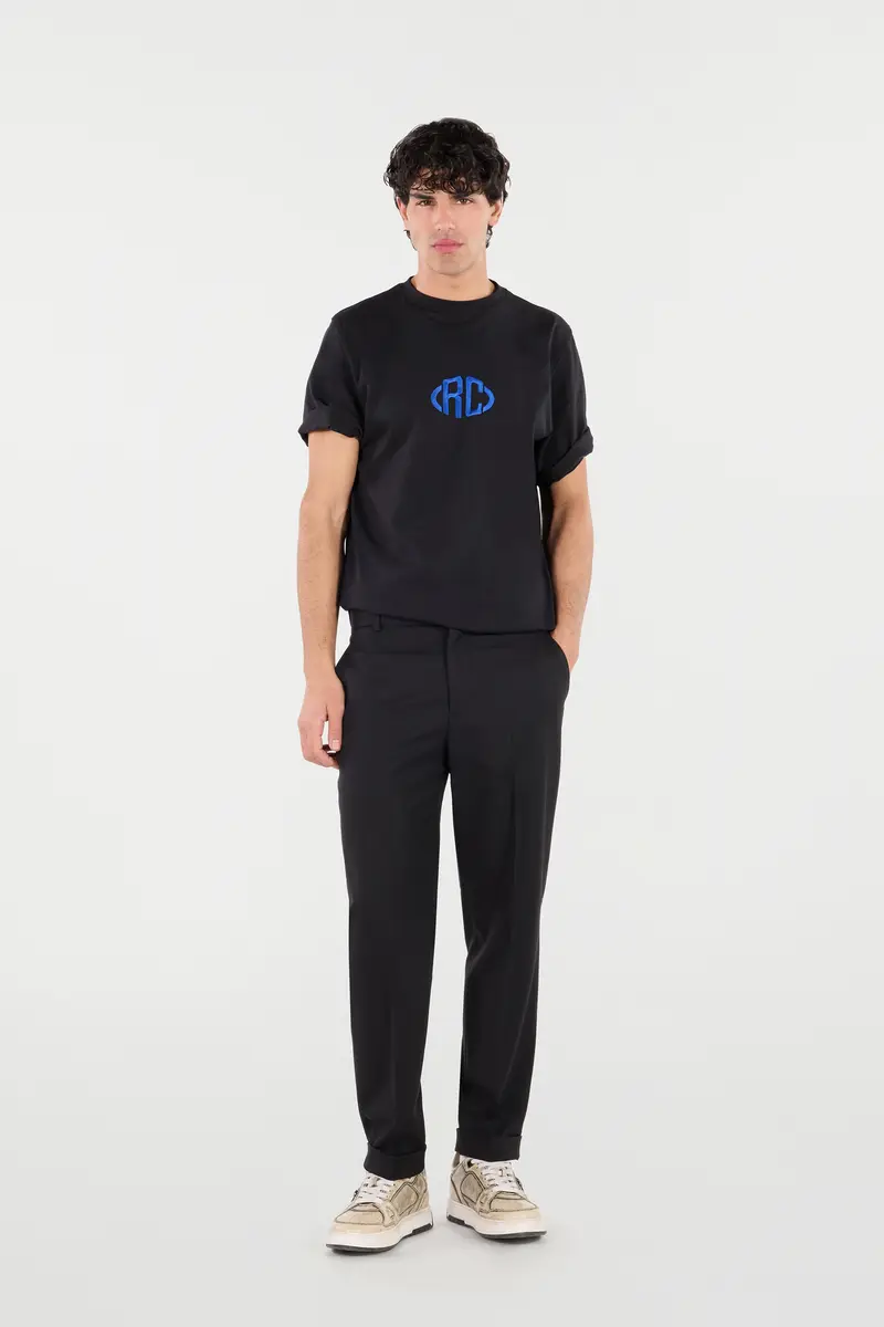 Roberto Cavalli Cotton T-Shirt With Monogram | Thumbnail 7