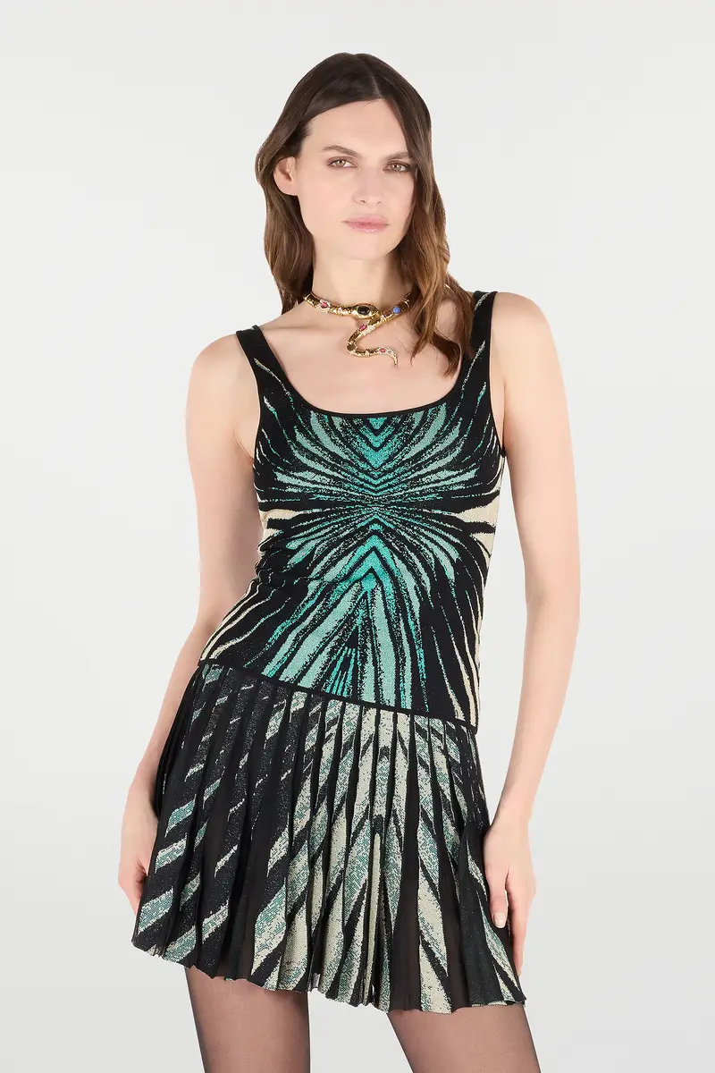 Roberto Cavalli Ray Of Sea Print Top | Thumbnail 2 Roberto Cavalli Ray Of Sea Print Top | Thumbnail 2