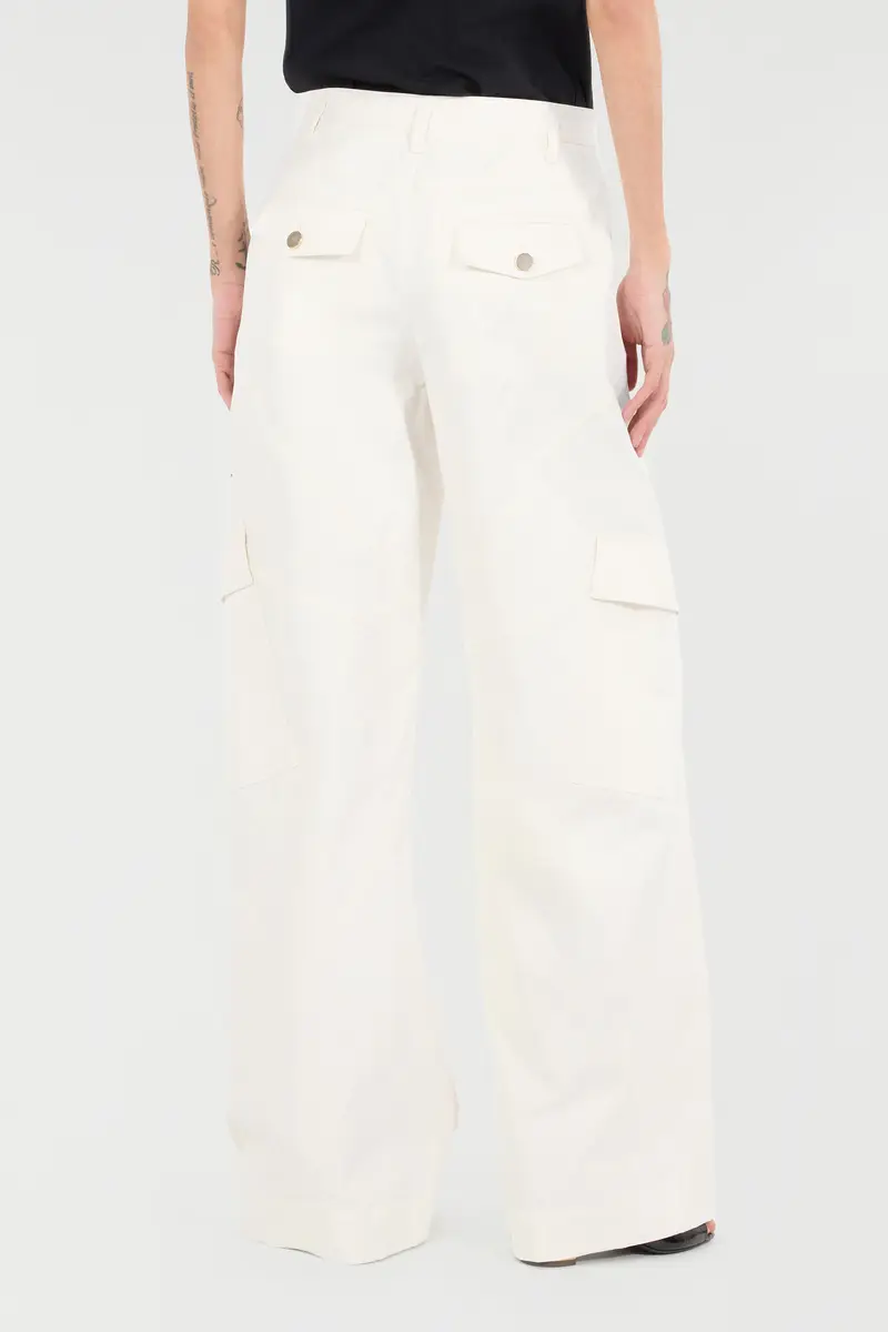 Roberto Cavalli Stretch Cotton Pants With Python Print | Thumbnail 3 Roberto Cavalli Stretch Cotton Pants With Python Print | Thumbnail 3
