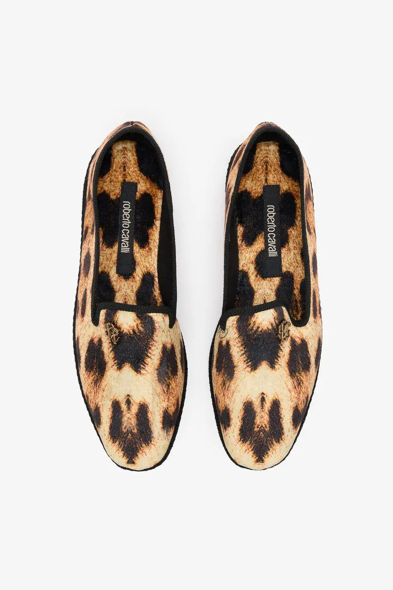 Roberto Cavalli Cheetah Skin Flat Loafers | Thumbnail 6