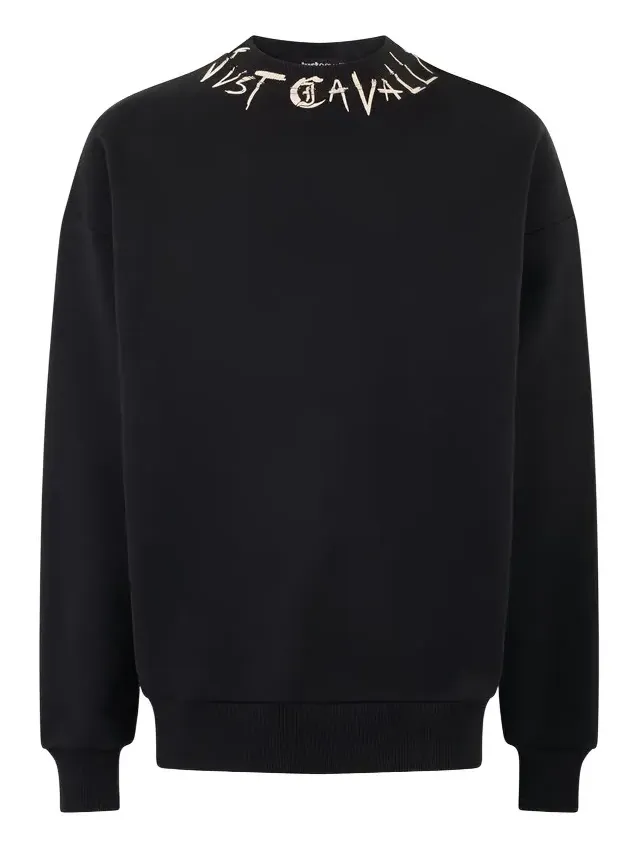Black Sweatshirt With Logo