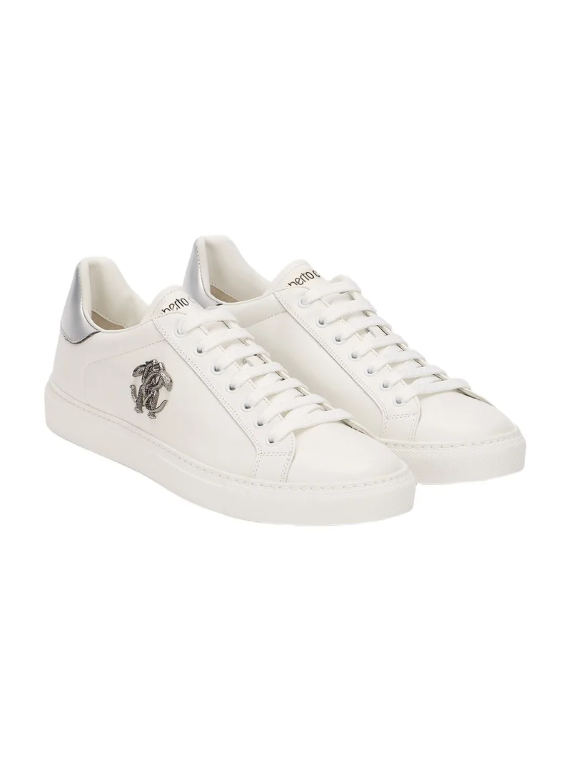 White Sneaker with Monogram RC