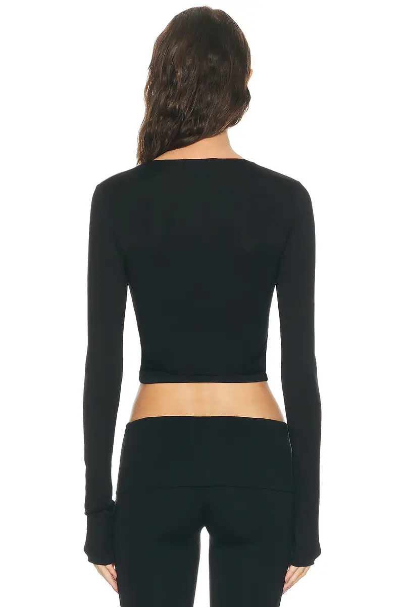 ÉTERNE Wrap Top | Thumbnail 3 ÉTERNE Wrap Top | Thumbnail 3