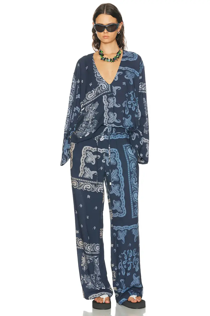The Attico Paisley Long Pant | Thumbnail 5 The Attico Paisley Long Pant | Thumbnail 5