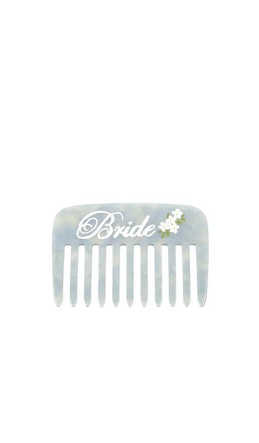 Solar Eclipse Hand-Painted Bride Pocket Comb | Image 1 Solar Eclipse Hand-Painted Bride Pocket Comb | Image 1