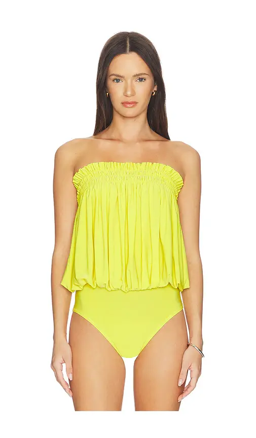Norma Kamali Strapless Peasant Bodysuit | Thumbnail 2 Norma Kamali Strapless Peasant Bodysuit | Thumbnail 2