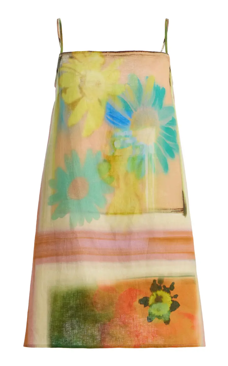 Staud Laura Linen Mini Dress | Thumbnail 7 Staud Laura Linen Mini Dress | Thumbnail 7