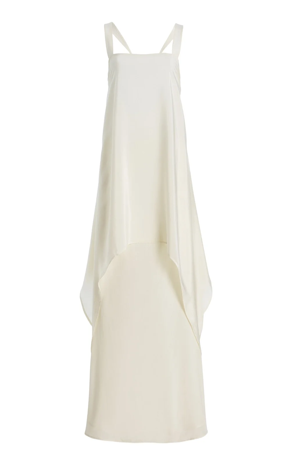 Kira Draped Silk Maxi Dress Kira Draped Silk Maxi Dress