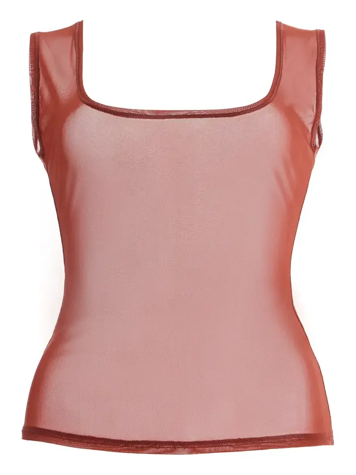 Bond-Eye Tessa Mesh Top