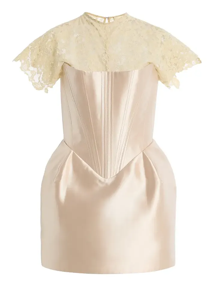 Exclusive Catalina Satin Mini Dress